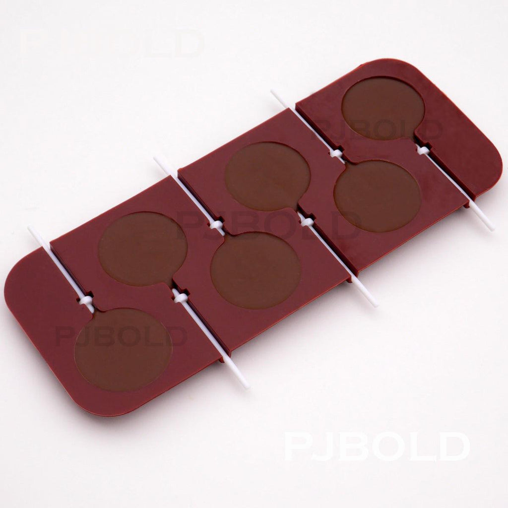 12 Cavities Round Silicone Mold for Lollipop Chocolate Hard Candy