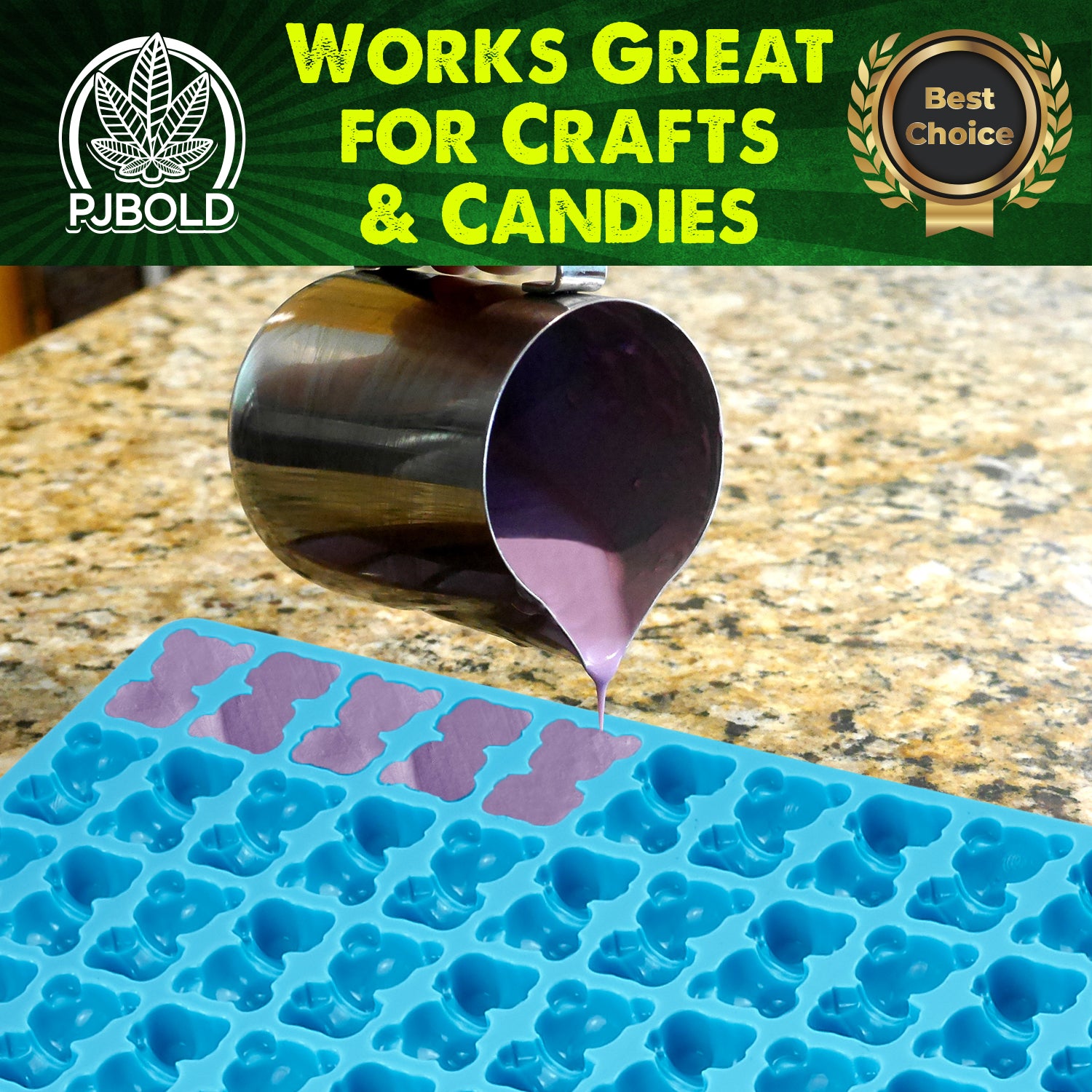 3.6mL Gummy Bear Candy Molds
