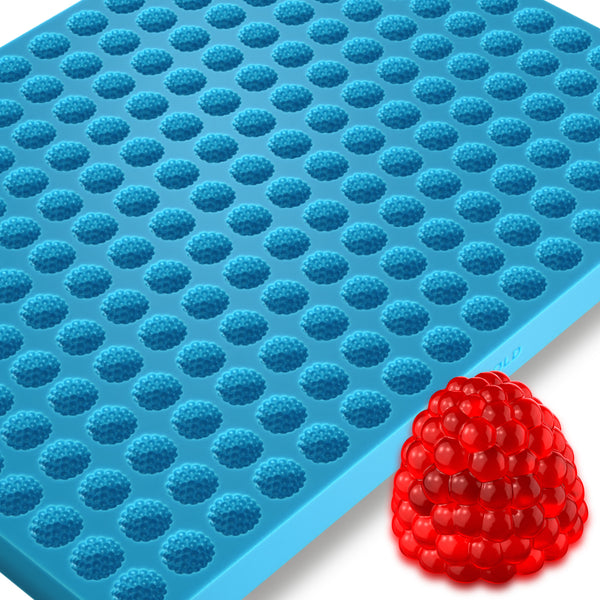 Berry Silicone Mold, 2.5mL, 208 Cavity, Half Sheet