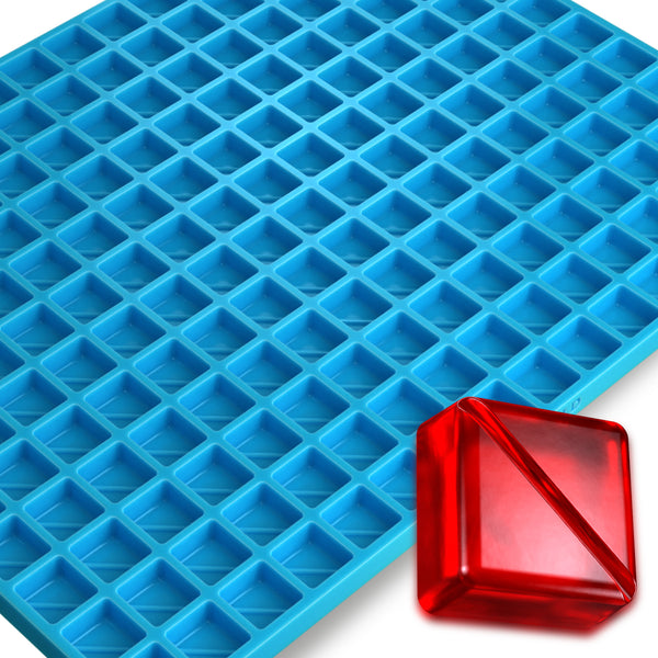 Square (Divided)  Silicone Mold, 4mL, 192 Cavity, Half Sheet