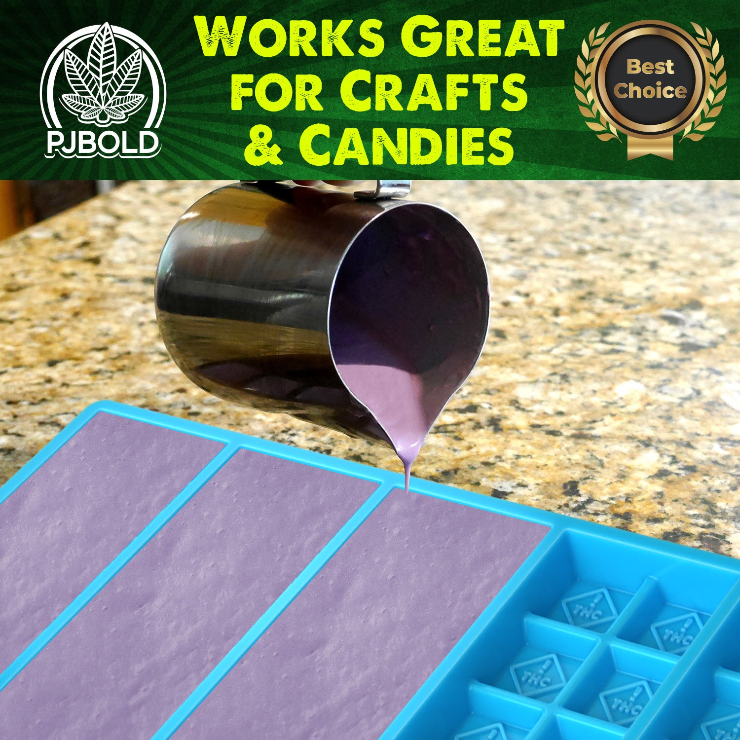 THC Candy Bar Mold